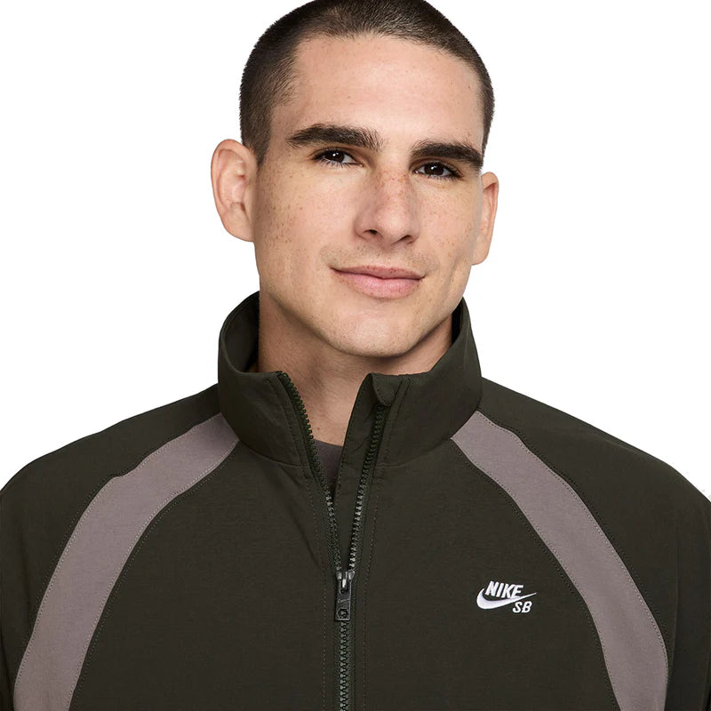 Nike SB Dri-Fit Jacket Sequoia/Cave Stone/White