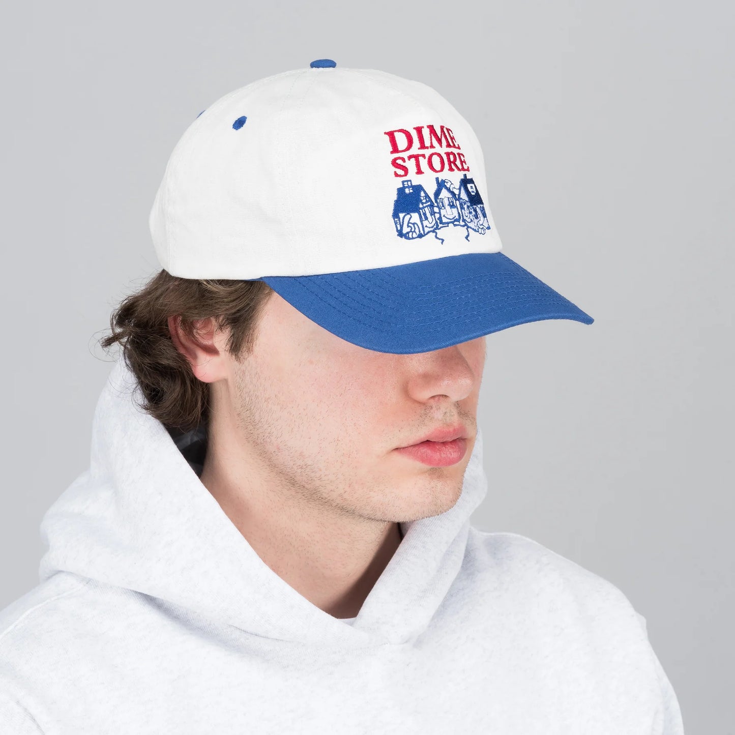 Dime Skateshop Worker Cap Ocean Blue