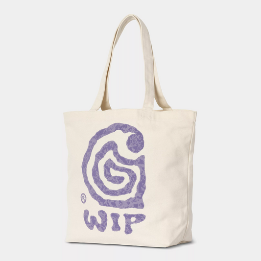 Carhartt WIP Canvas Graphic Tote Helix Print Natural