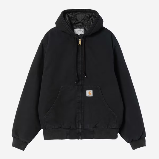 Carhartt WIP OG Active Jacket Black Stone Canvas
