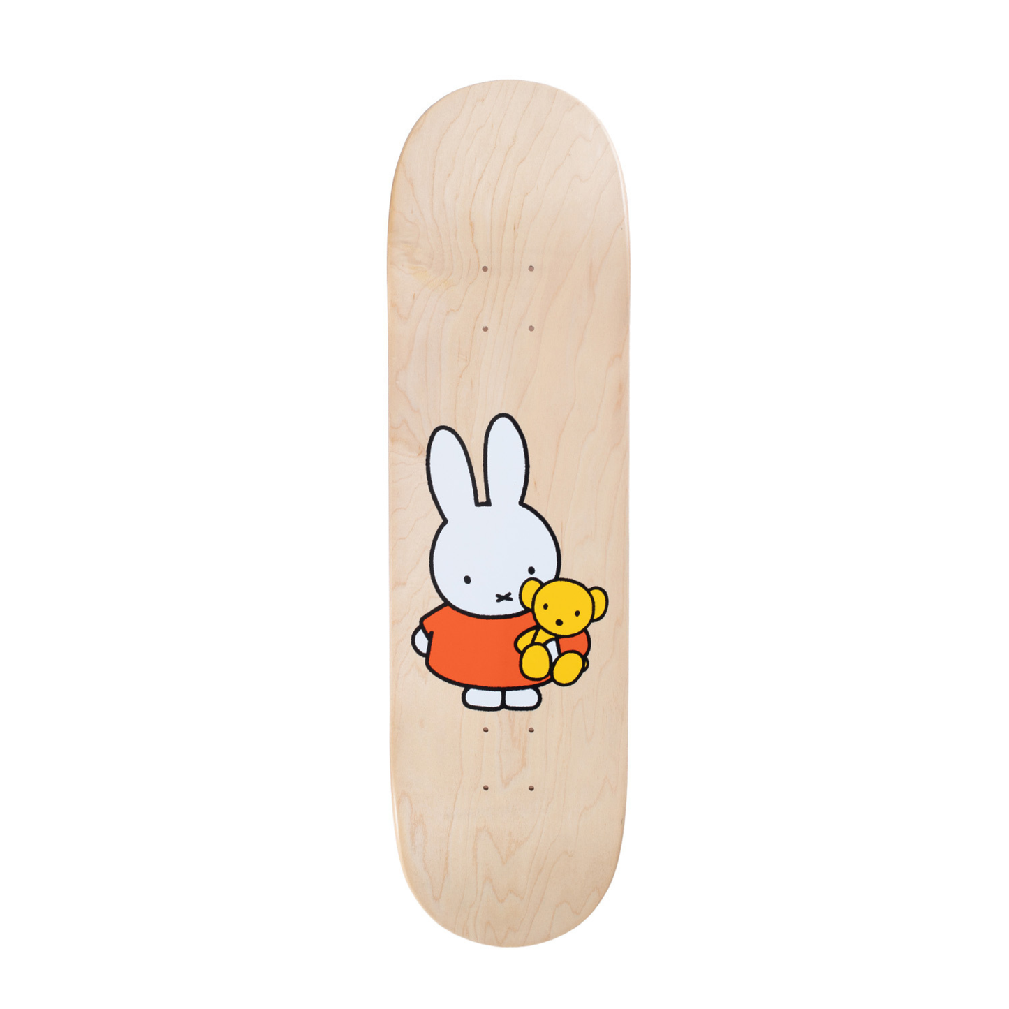POP x Miffy Bear Skateboard Deck 8.6 Multi
