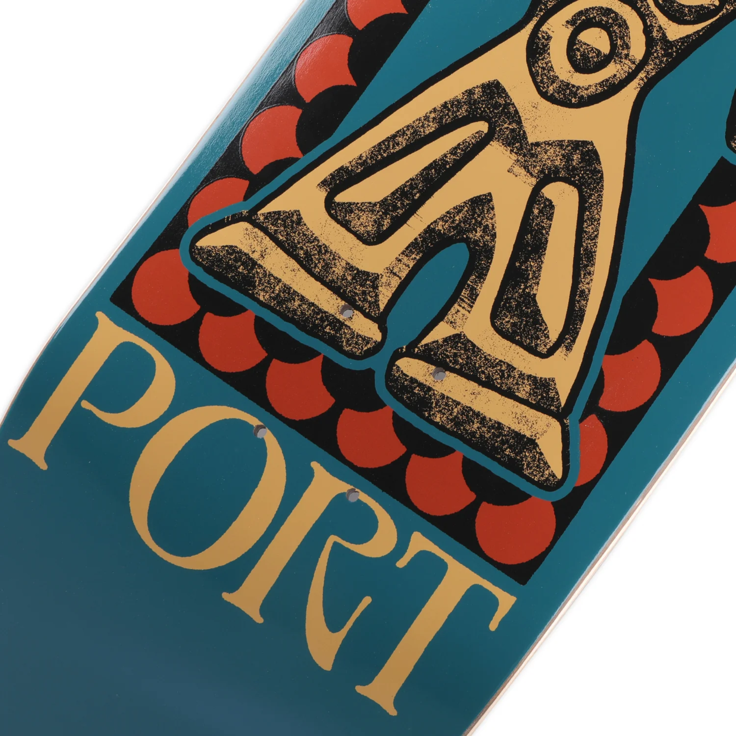 Pass Port Heart Head Dogu Series Skateboard Deck 8.5
