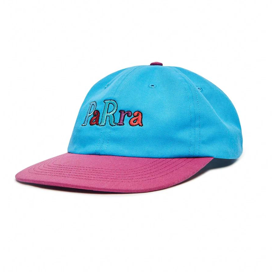 By Parra Serif Logo 6 Panel Hat