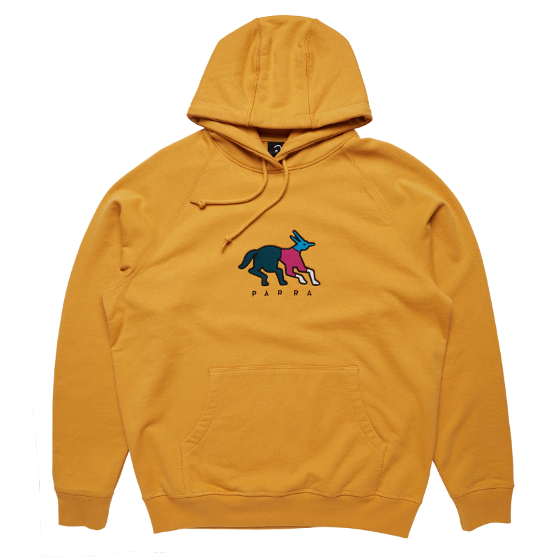 By Parra Anxious Dog Hoodie Gold Yellow