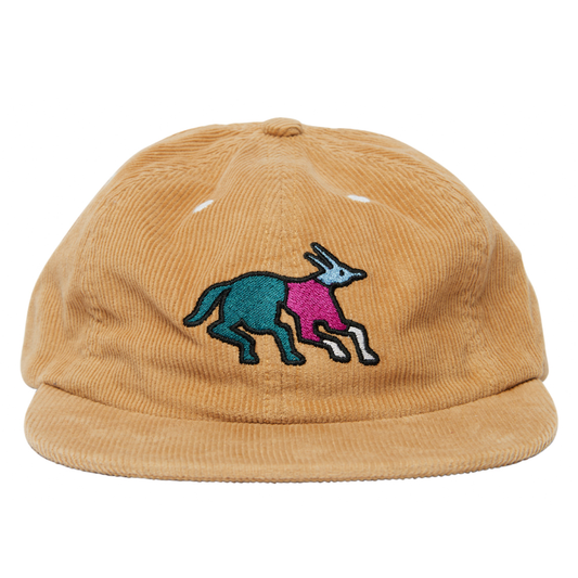 By Parra Anxious Dog 6 Panel Hat Khaki