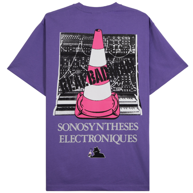 Real Bad Man Sonosyntheses T-Shirt Dusty Purple
