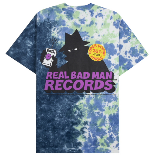 Real Bad Man Rbm Records T-Shirt Blue Corral
