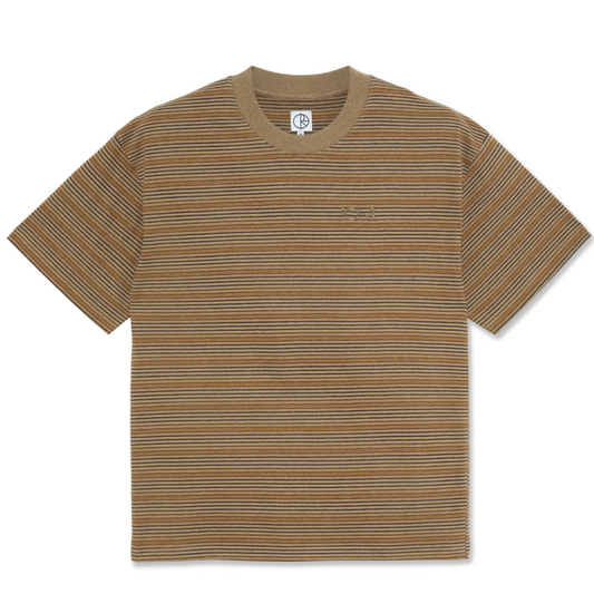 Polar Stripe Surf T-Shirt Camel