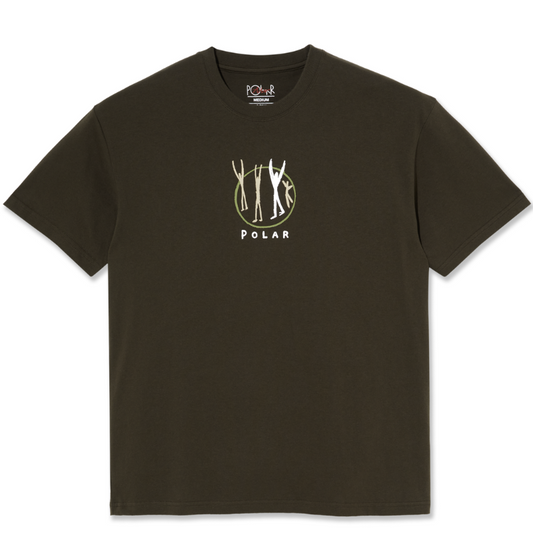 Polar Gang T-Shirt Brown