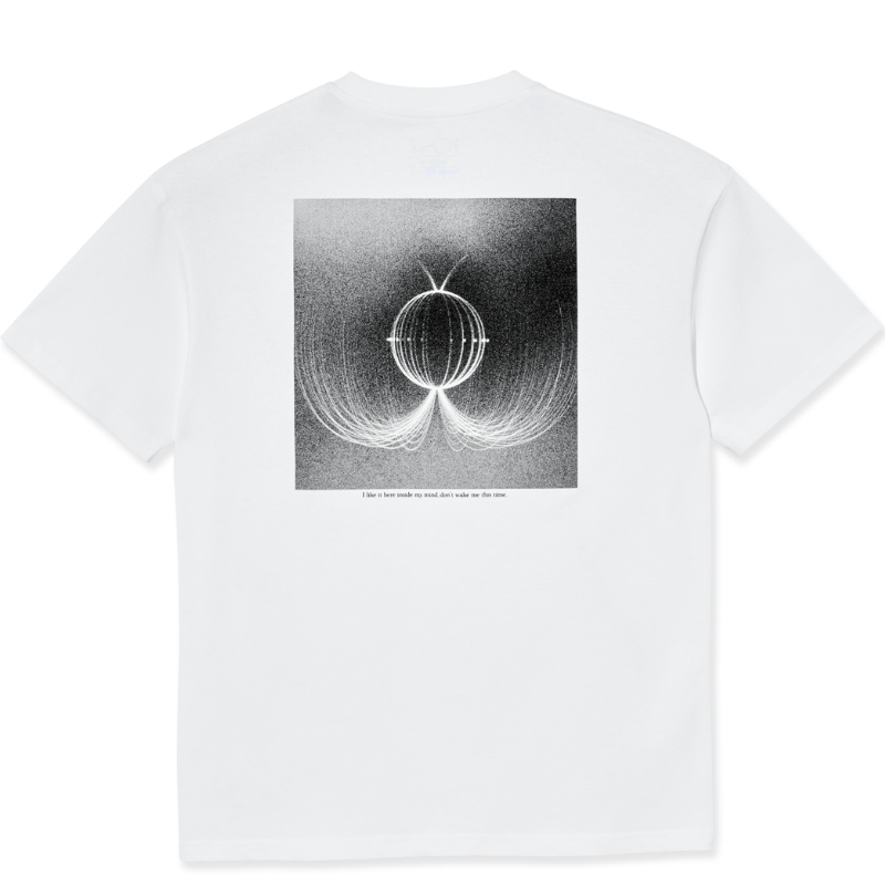 Polar Magnetic Field T-Shirt White