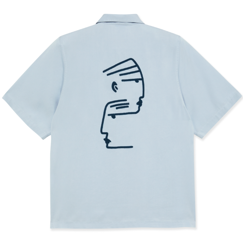 Polar Dual Personality Bowling Shirt Light Blue/Navy
