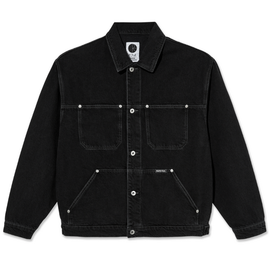 Polar Patrik Denim Jacket Silver Black