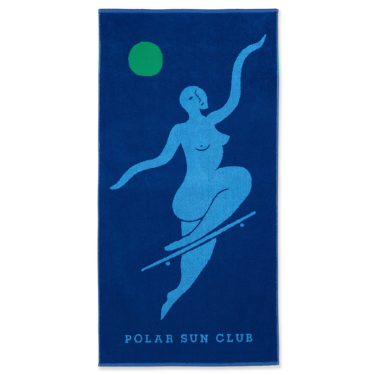 Polar No Complies Forever Towel Egyptian Blue