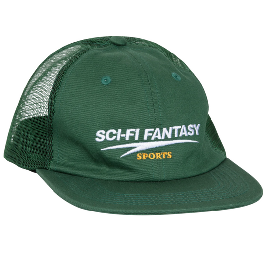 Sci-Fi SFF Sports Trucker Cap Green