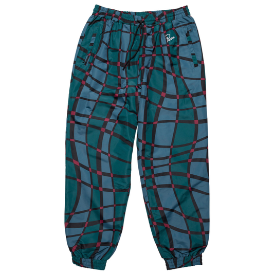 By Parra Squared Waves Pattern Track Pants Check