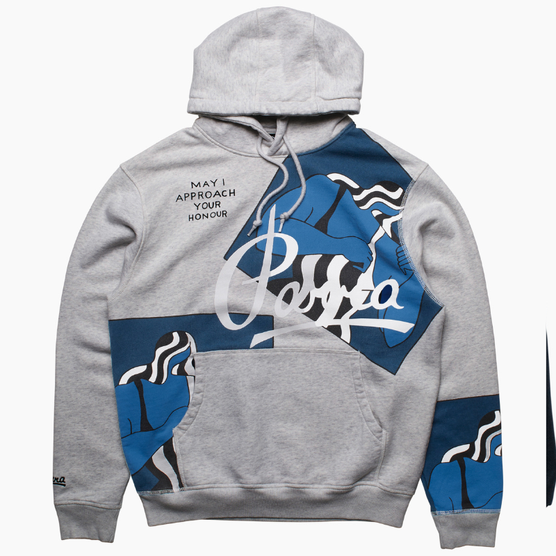 By Parra Self Defense Hoodie Heathergrey