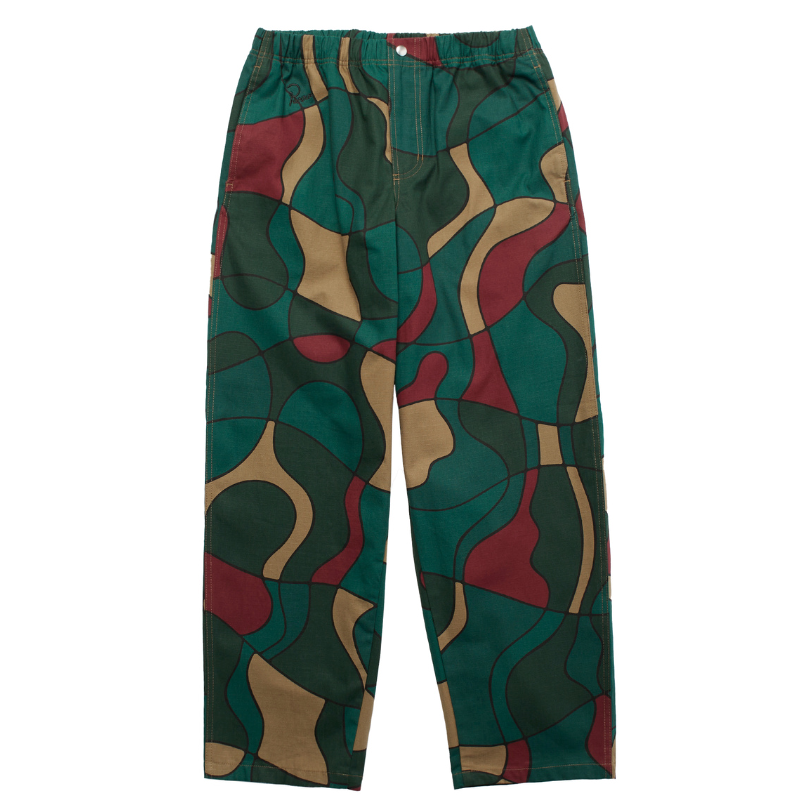 By Parra Trees In Wind Relaxed Pants Camogreen