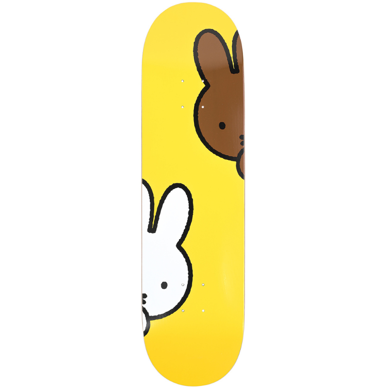 POP X Miffy III Skateboard Deck 8.375