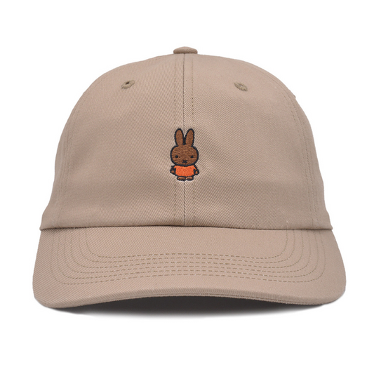 POP X Miffy Sixpanel Hat Khaki