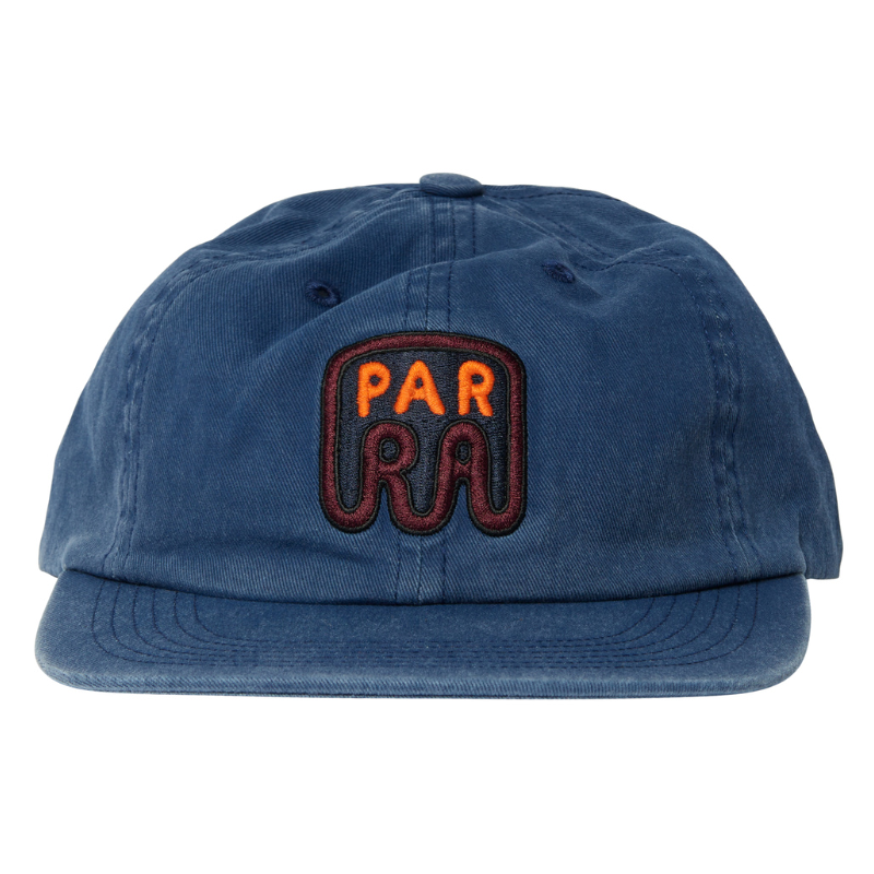 By Parra Fast Food Logo 6 Panel Hat Navyblue