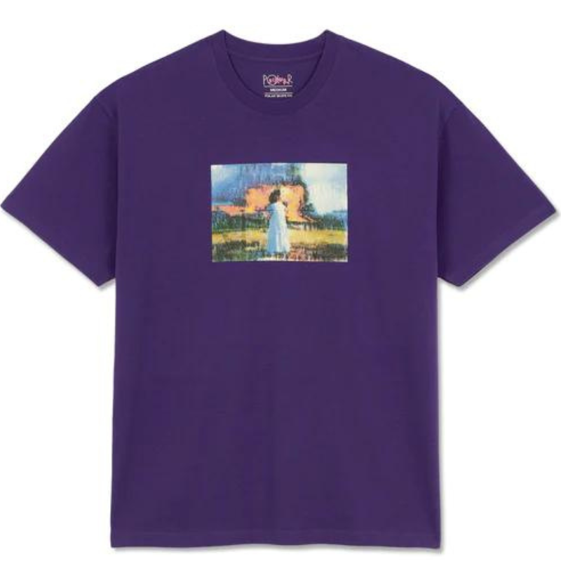 Polar Burning World T-Shirt Purple