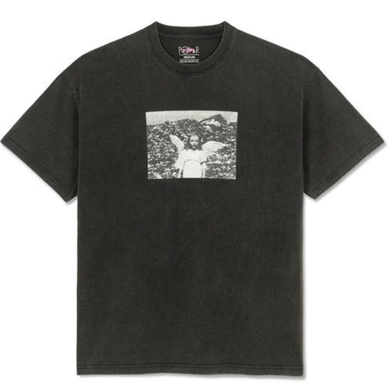 Polar Angel T-Shirt Silver Black