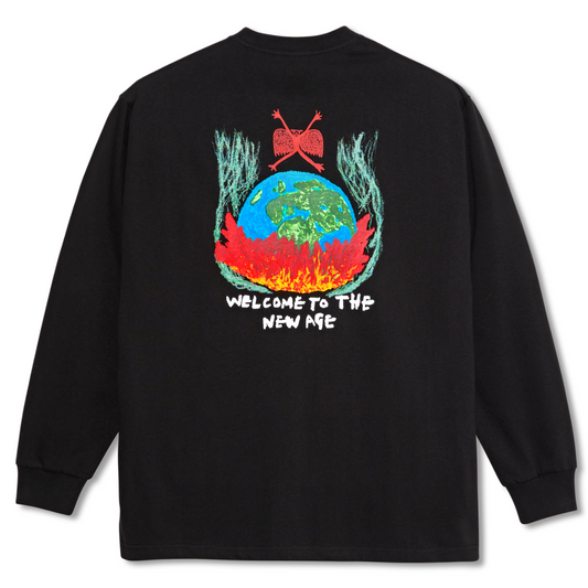 Polar Welcome To The New Age Longsleeve T-Shirt Black