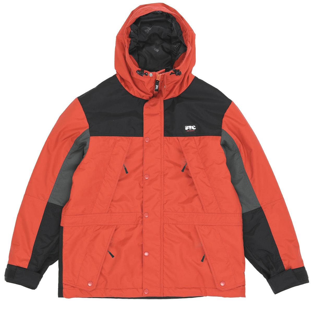 FTC & Pop Jacket Orange/Black