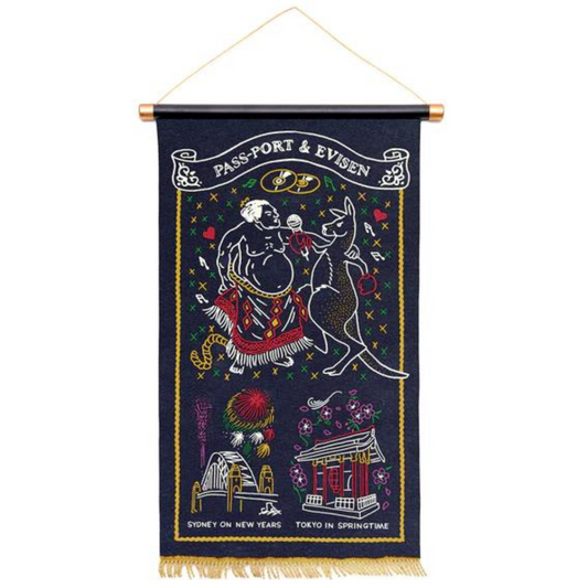 Pass-Port x Evisen Karaoke Scroll Black