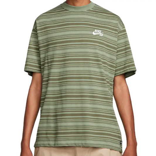 Nike SB M90 Stripe T-Shirt Oil Green