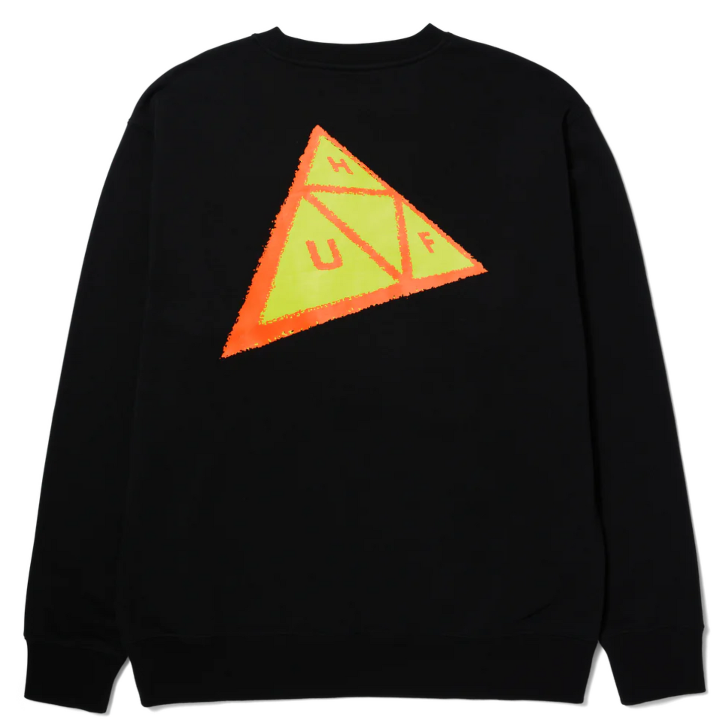 HUF Skewed Crewneck Sweater Black