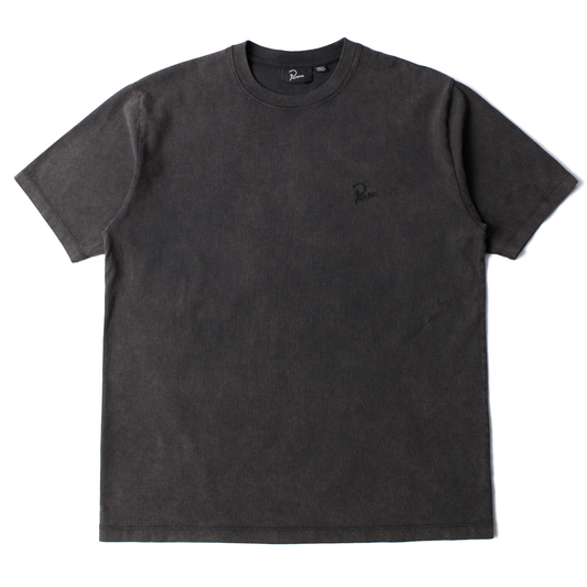 By Parra Script Logo T-Shirt Washed Black
