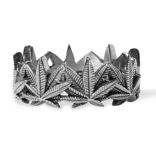 HUF Plantlife Ring Silver 9