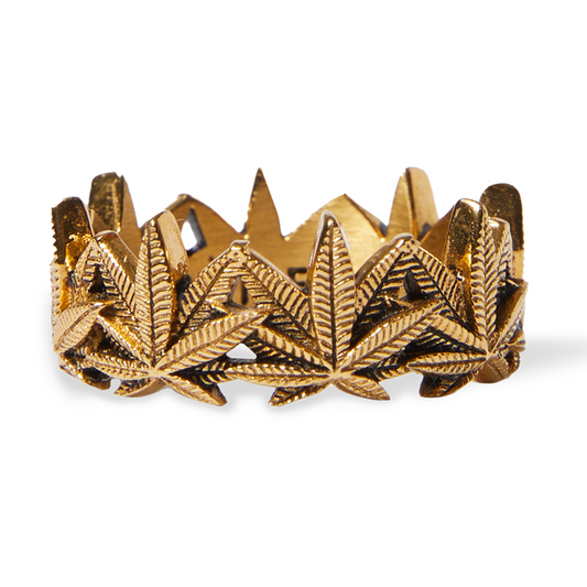 HUF Plantlife Ring Gold 9