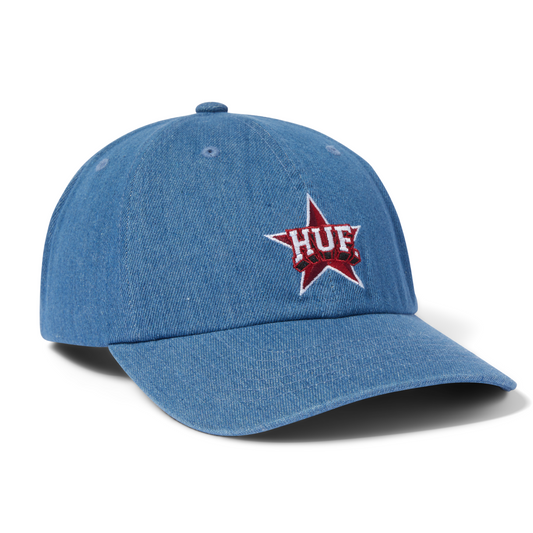 HUF All Star 6 Panel CV Hat Light Blue