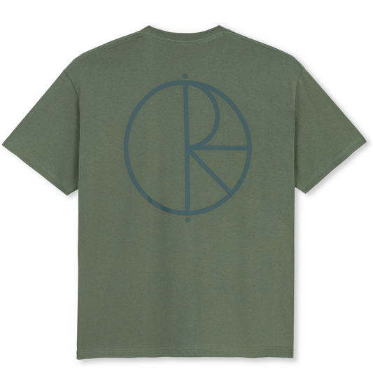 Polar Stroke Logo T-Shirt Jade Green/Dark Green