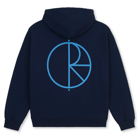 Polar Stroke Logo Dave Hoodie Dark Blue