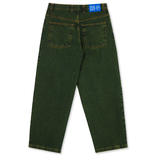 Polar Big Boy Pants Chartreuse/Blue
