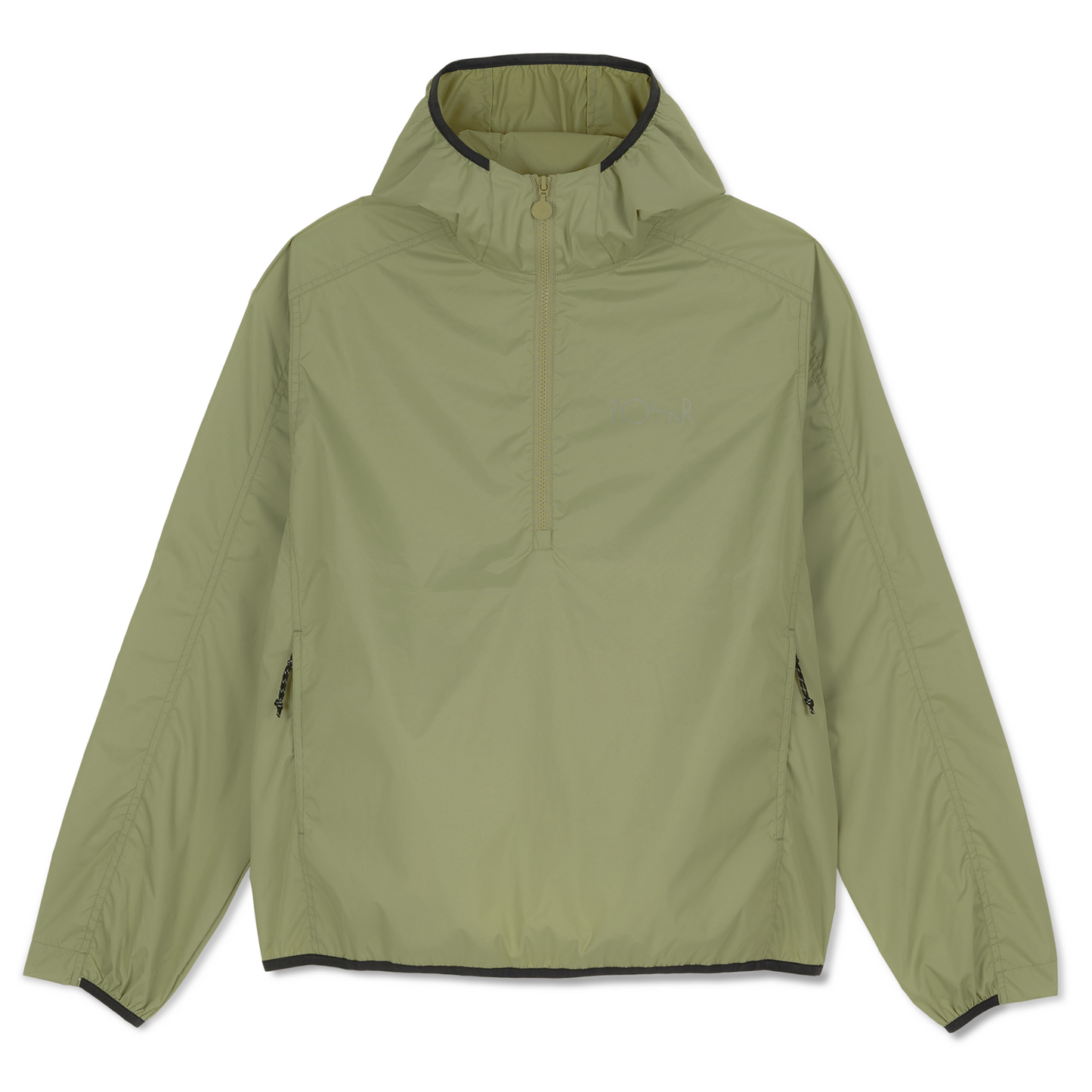 Polar Packable Anorak Jacket Dirty Green