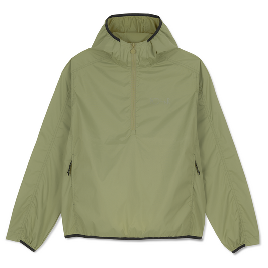 Polar Packable Anorak Jacket Dirty Green