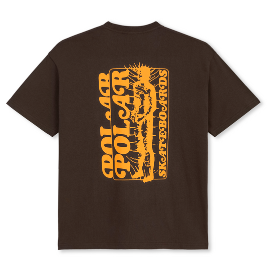 Polar Fields T-Shirt Chocolate