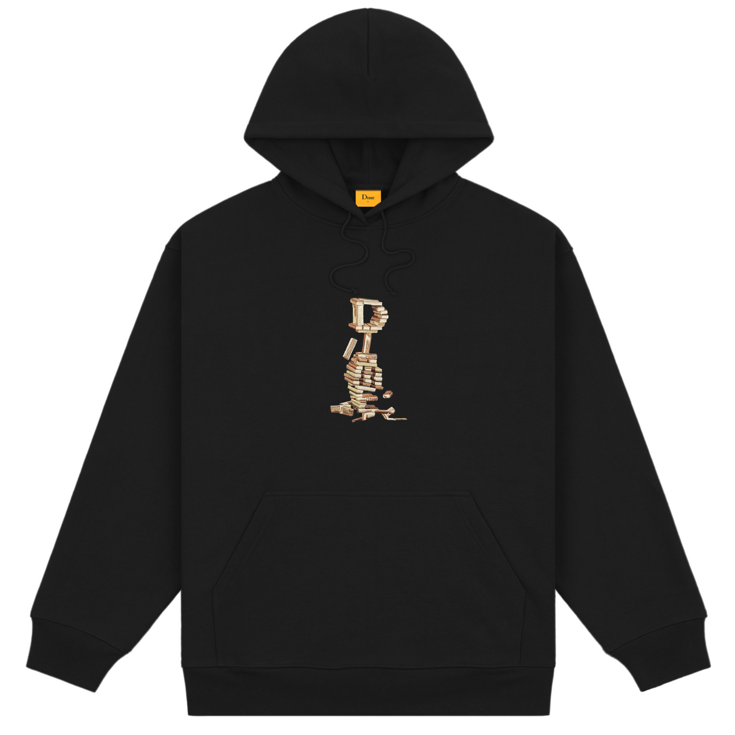 Dime Blocks Hoodie Black