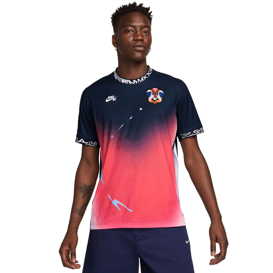 Nike SB USA Olympic Kit Jersey T-Shirt Obsidian/Bright Crimson/White