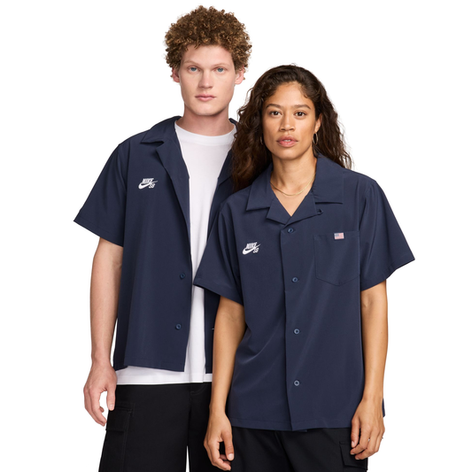 Nike SB USA Olympic Kit Bowler Shirt Obsidian/White