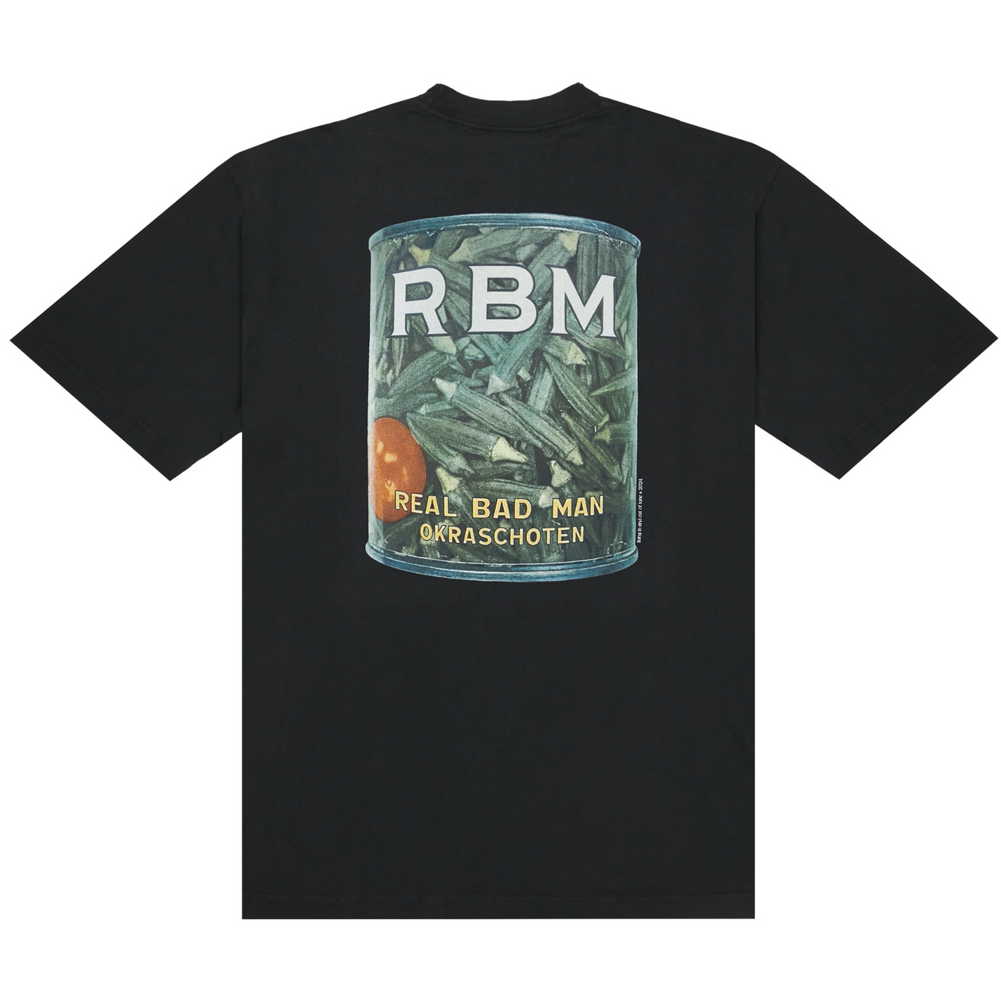 Real Bad Man Real Okra T-Shirt Black