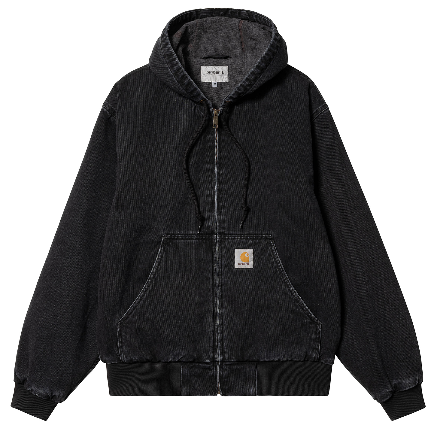 Carhartt WIP OG Active Jacket Black Stone Washed