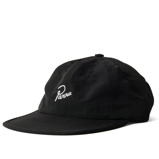 By Parra Signature 6 Panel Hat Black