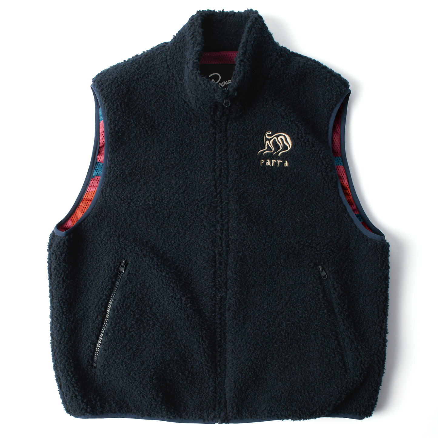 By Parra Chest Alien Vest Midnight Blue