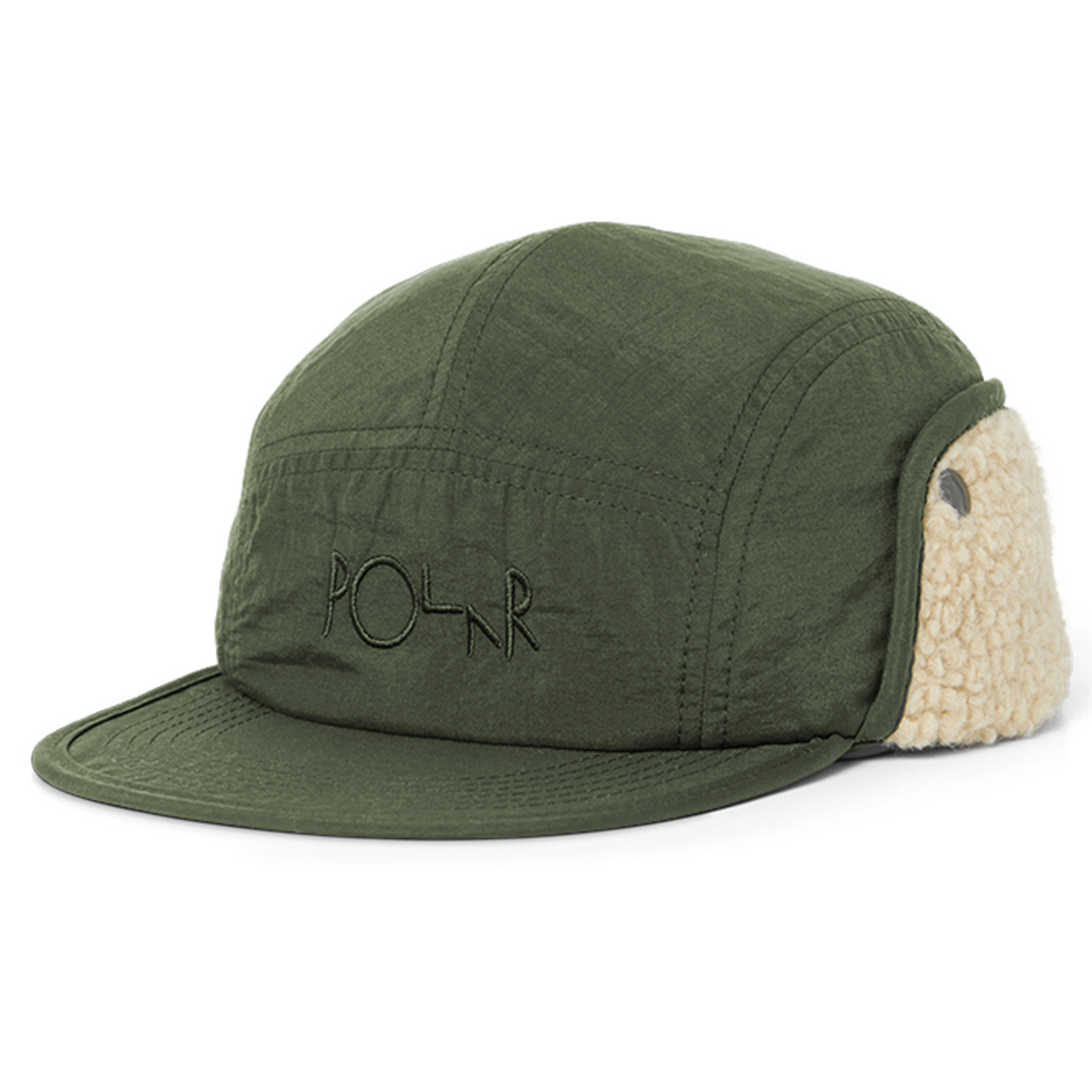 Polar Sherpa Vilde Flap Cap Army Green