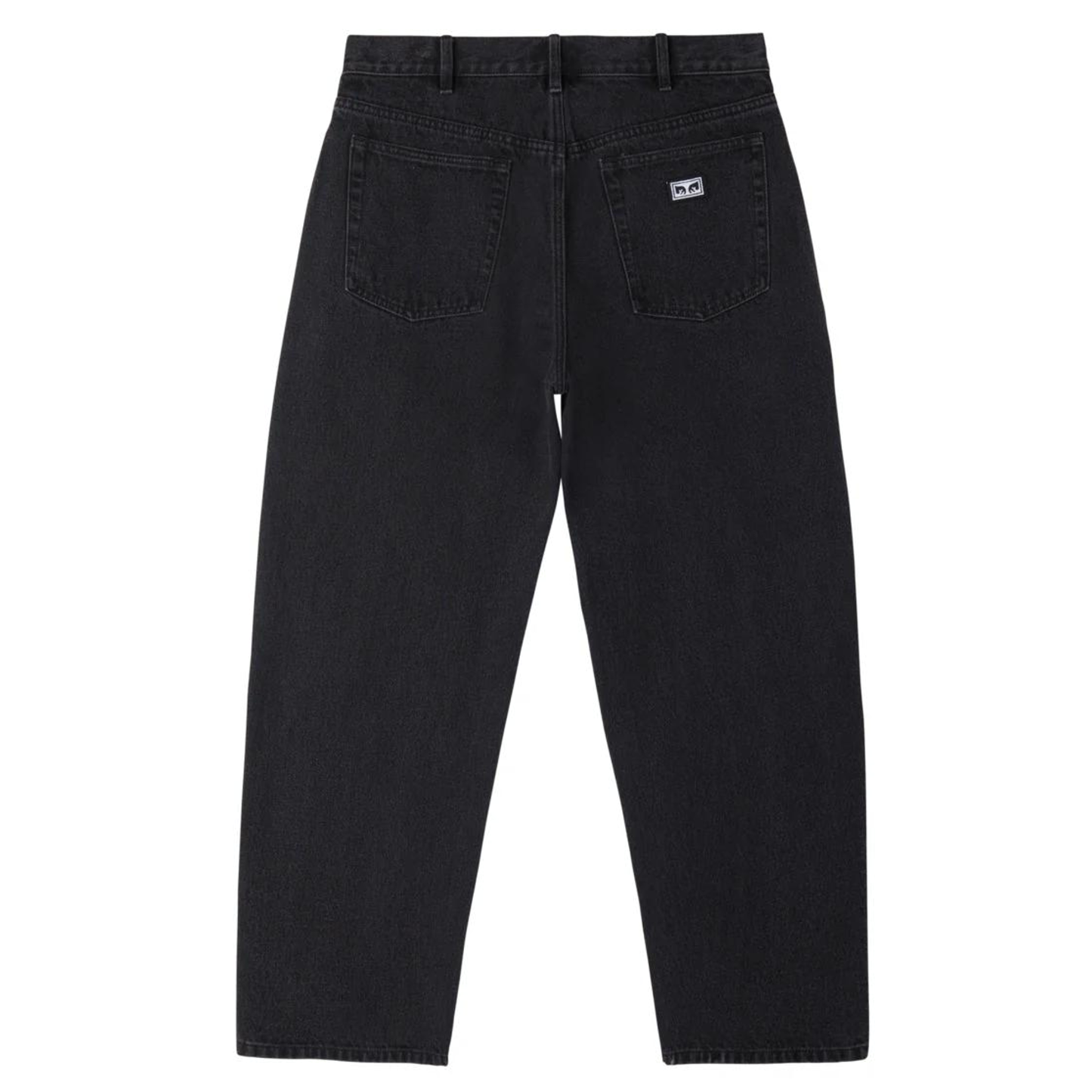 Obey Big Wig Baggy Denim Pant Faded Black